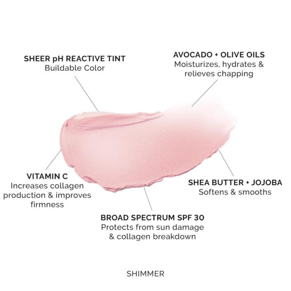 MDSolarSciences Tinted Lip Balm SPF 30, Sheer Hydrating Lip Sunscreen –Vegan, Gluten Free Lip with Naturally Moisturizing Shea Butter and Avocado Oil