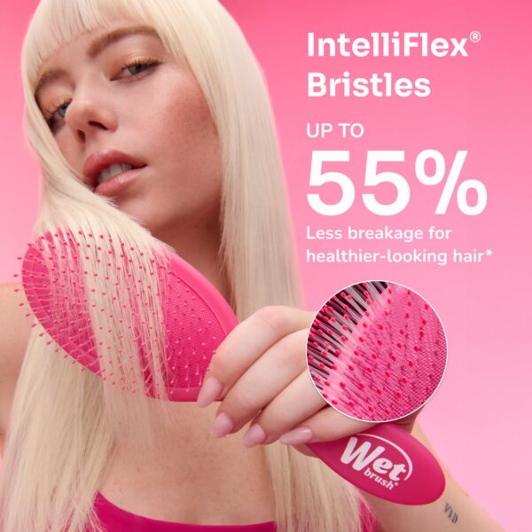 Wet Brush Original Detangler Hair Brush, Classic Black, Ultra-Soft IntelliFlex Bristles, Detangling Bristles Glide Through Tangles (Wet & Dry Hair), Women & Men