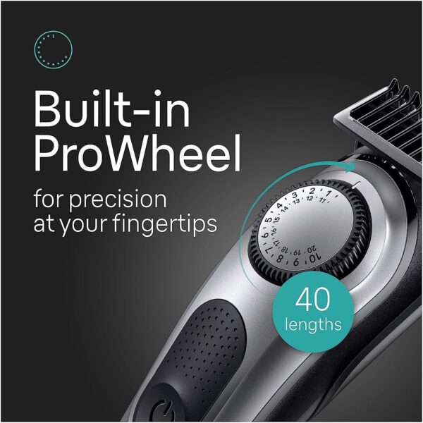 Braun All-in-One Men's Shaving Kit Series 7 7440, 12-in-1 Beard, Face, Nose, Ear Trimmer, Hair Clippers, Body Groomer and Manscaping