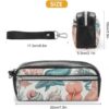 71H62yndxDL._AC_SL1500_.jpg Leather Pencil Cases Colorful Ocean Pen Pouch Travel Cosmetic Bag for Purse Portable Makeup Brush Bag Holder Coin Purse for Women Makeup Case Organizer