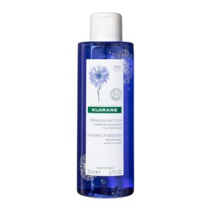 Klorane - Eye Makeup Remover With Organically Farmed Cornflower - For Sensitive Skin - Free of Oil, -Fragrance, & Sulfates - 6.7 fl. oz.