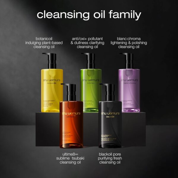 shu uemura Ultime8 Sublime Tsubaki Cleansing Oil, Gentle Makeup Remover and Facial Cleanser for All Skin Types