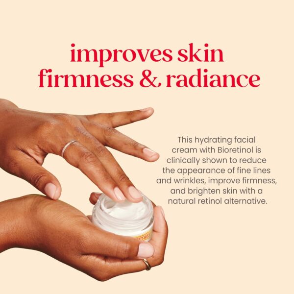 Burt's Bees Renewal Firming Face Cream, Mothers Day Gifts, Anti-Aging Retinol Alternative, Moisturizing Natural Origin Skin Care, 1.8 Ounce