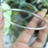 Steel Bangles for woman,Silver Kada/Bracelet,Punjabi sikh,kada Internal Diameter 5.2 cm to 7.2 cm Thickness 0.3 cm