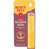 Burt’s Bees Tinted Boosted Balm, Misty Mauve, Hydrating Tinted Lip Balm with Vitamin C, E, and F Core, 24 Hour Lip Moisturizer with Responsibly Sourced Beeswax, 100% Natural Origin, 1 Count, 0.16oz