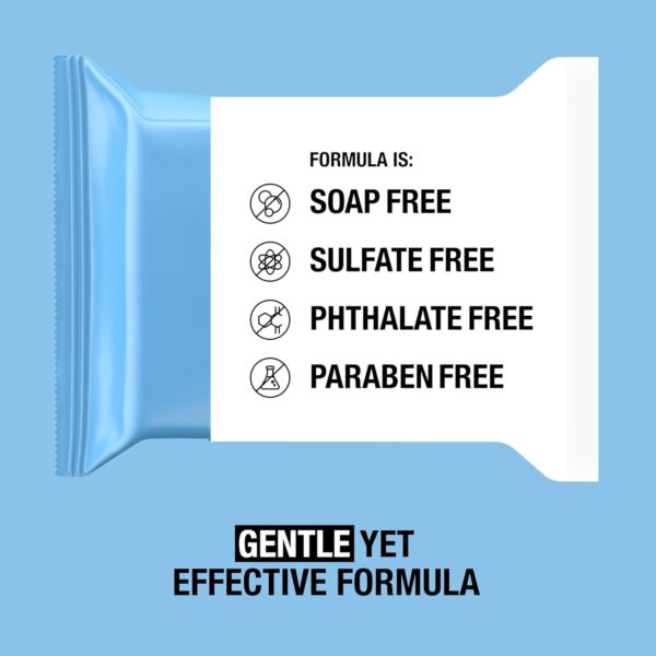 Neutrogena Makeup Remover Wipes, Daily Facial Cleanser Towelettes, Gently Cleanse and Remove Oil & Makeup, Alcohol-Free Makeup Wipes, 2 x 25 ct