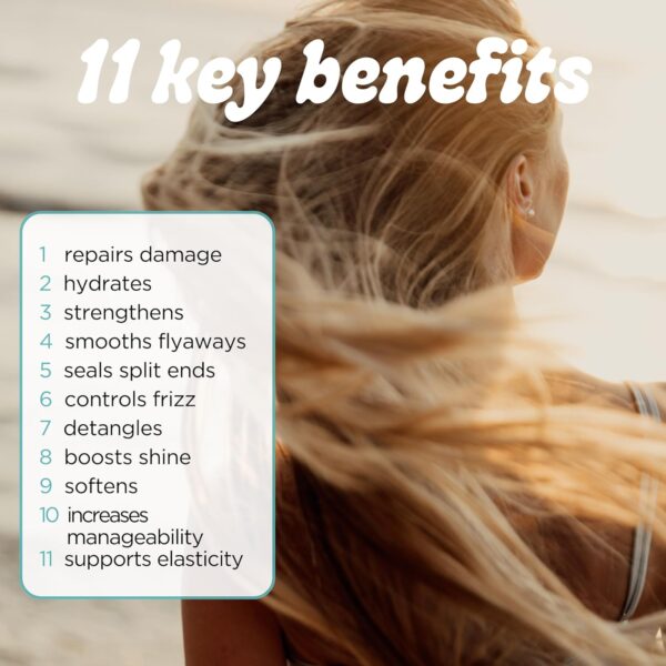 Pacifica Leave In Conditioner - 11 in 1 Magical Hair Treatment - Strengthen & Repair Damaged Hair - Deep Conditioning for Dry Hair Adds Shine & Anti-Frizz for Straight, Wavy & Curly Hair Care, Vegan