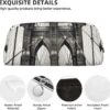 Brooklyn Bridge Makeup Bag for Women Men Pencil Pouch Travel Small Cosmetic Bag Zippered Toiletry Bags Aesthetic Pen Bags Trendy Storage Bags Leather Coin Pouch Purse