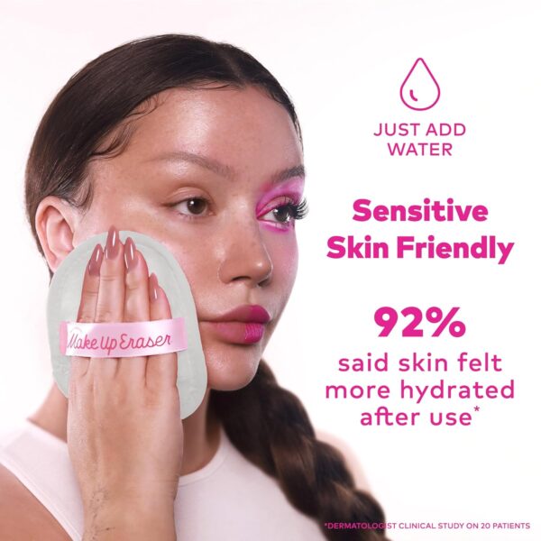 Makeup Eraser The Original, 7-Day Set, Erase All Makeup with Just Water, Including Waterproof Mascara, Eyeliner, Foundation, Lipstick, Sunscreen, and More!