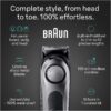 Braun All-in-One Men's Shaving Kit Series 7 7440, 12-in-1 Beard, Face, Nose, Ear Trimmer, Hair Clippers, Body Groomer and Manscaping