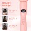 Bekind Twist Pro Thermal Brush - 1.5 Inch Versatile Heated Round Hot Air Brush, Effortless Blowout Curling Hair Styling Tools, Negative Ion Blow Out Hot Round Brush, 20s Fast Heats (Peach)