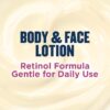 Gold Bond Age Renew Retinol Overnight Body & Face Lotion, With Retinol & Peptide Complex, 13 oz.
