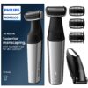 Philips Bodygroom Series 5000, Showerproof Groin and Body Trimmer, Close and Comfortable Shave, Complete Body Grooming Including Back, 60 Min. Runtime, Model BG5025/40