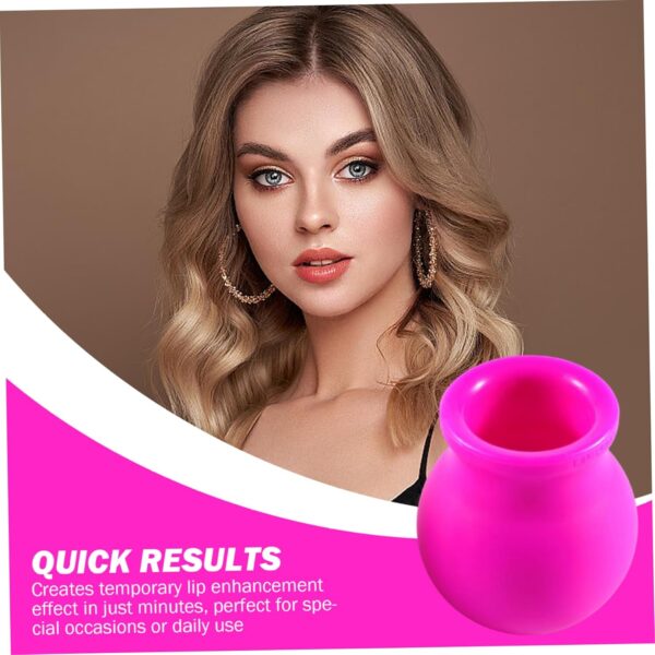 71OtEA5unrL._SL1500_.jpg 2Pcs Lips Enhancer Plumper Device, Soft Silicone Lip Plumper Tool, Clean & Massage Facial Cleansing Brush, Multi-Use Face Care for Women