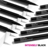 wet n wild Mega Last Breakup Proof Liquid Eyeliner - Ultra-Fine Brush, Waterproof, 16-Hour Long-Lasting Wear- Cruelty-Free & Vegan - Black