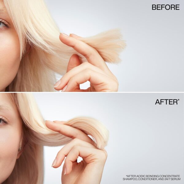 Redken Acidic Bonding Concentrate 24/7 Night & Day Serum For Damaged Hair - Nourishes & Restores, Overnight Repair & Protection