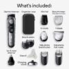 Braun All-in-One Men's Shaving Kit Series 9 9440, 13-in-1 Beard, Face, Nose, Ear Trimmer, Hair Clippers, Body Groomer and Manscaping