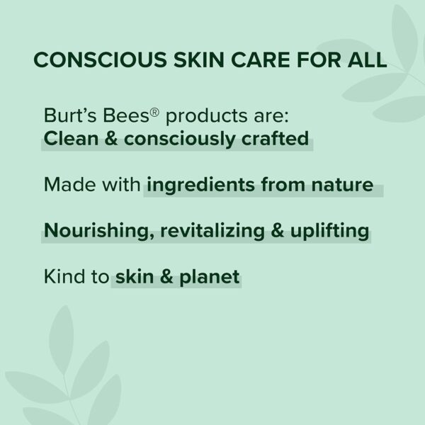 Burt's Bees Firming Collagen Face Serum, Natural Origin Retinol Alternative Improves Skin Texture & Supports Anti-Aging, with Bakuchiol, Lightweight - Firming Booster (1 oz)