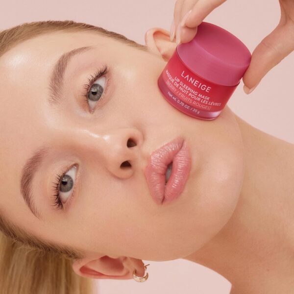 LANEIGE Lip Sleeping Mask: Nourish, Hydrate, Vitamin C, Murumuru & Shea Butter, Antioxidants, Flaky, Dry Lips