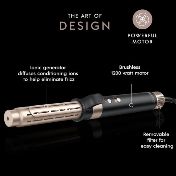 INFINITIPRO by CONAIR DigitalAIRE Multi Hair Styler, Air Styling System for Curls, Waves, Blowouts & Volume, 4 Attachments to Personalize Your Look Plus Storage Bag, Black - Amazon Exclusive