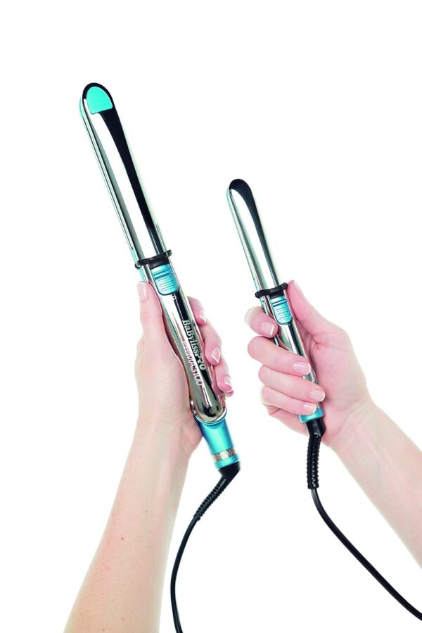 BaBylissPRO Nano Titanium Prima2000 Ionic Styling Iron, 3/4" stainless steel travel/mini iron, all hair types