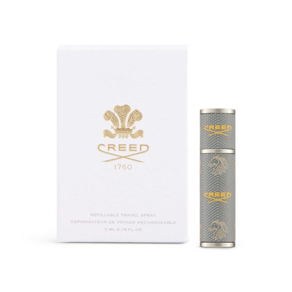 Creed Perfume Atomizer, Refillable Spray for Travel, Grey, 5ML