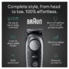 Braun All-in-One Men's Shaving Kit Series 9 9440, 13-in-1 Beard, Face, Nose, Ear Trimmer, Hair Clippers, Body Groomer and Manscaping