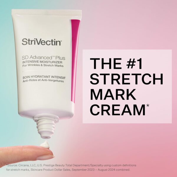 StriVectin SD Advanced™ Plus Intensive Moisturizer for Wrinkles & Stretchmarks, For Face & Body, Collagen Boosting with Peptides & Hyaluronic Acid