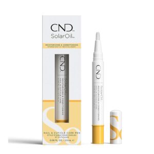 CND SolarOil & RescueRXx, Cuticle Oil Pen, Keratin Nail Treatment Pen, On-the-Go, Travel-Sized