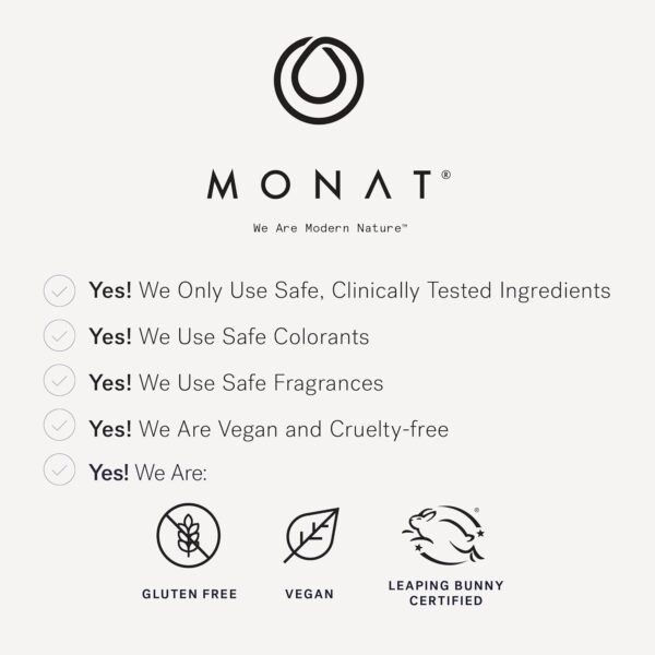 MONAT Black Shampoo + Conditioner – A 2-in-1 Formula for Optimal Hair Care in One Step – Cleanses, Conditions, and Promotes Stronger, Healthier-Looking Hair – For All Hair Types – 237ml (8.0 fl oz)