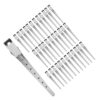 HAIR CLIP STAINLESS STEEL DURABLE SPRING HAIRSTYLING TOOL 36PCS SALON HOME