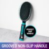 Conair Salon Results Hairbrush for Men and Women - Detangling Hair brush - Hairbrush for all hair types - Wire Bristles and Cushion Base