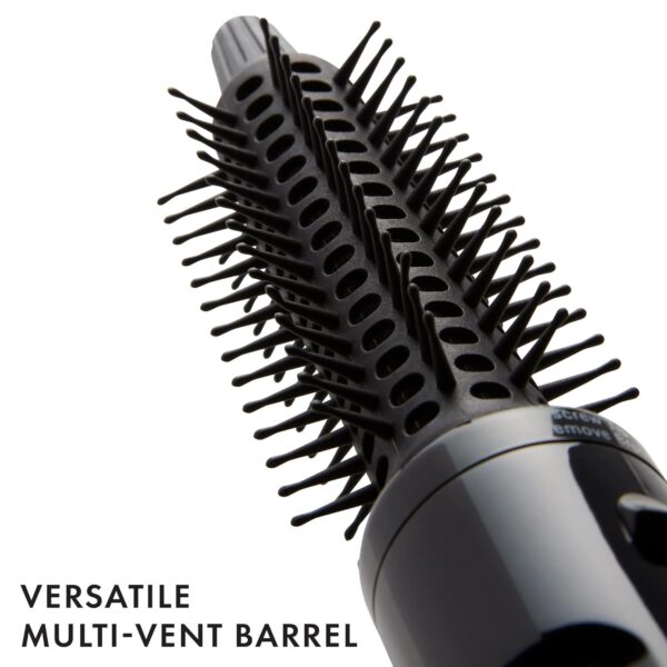 Hot Tools Pro Artist Hot Air Styling Brush | Style, Curl and Touch Ups (1”) Black