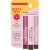 Burt's Bees Lip Shimmer Pink Collection, Mothers Day Gifts, Tinted Lip Balm Stick, Moisturizing for All Day Hydration with Natural Glowy Pigmented Finish & Buildable Color, 3 Tubes x 0.09 Oz