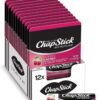 ChapStick Classic Cherry Lip Balm Tube, Flavored Lip Balm for Lip Care on Chafed, Chapped or Cracked Lips - 0.15 Oz (Pack of 12)
