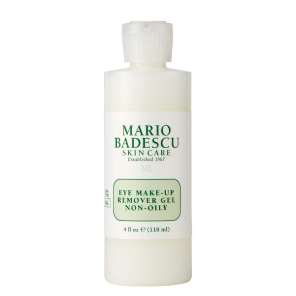 Mario Badescu Eye Makeup Remover Gel Ideal for Combination or Oily Skin Lightweight, Non-Greasy Waterproof Eye Make Up Cleanser Formulated with Safflower Seed Oil