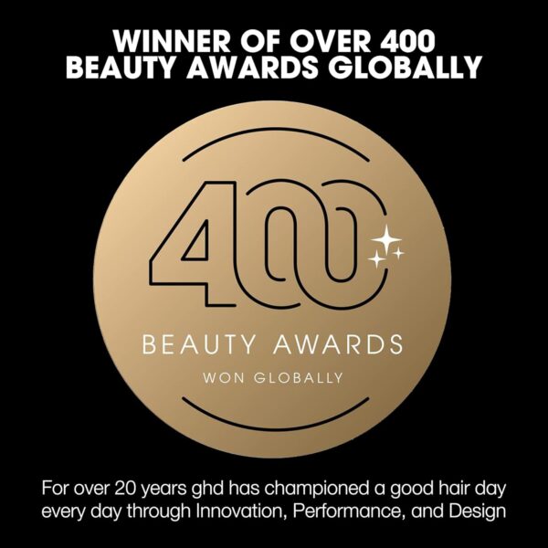 ghd Platinum+ Styler ― 1" Flat Iron Hair Straightener, Professional Ceramic Hair Styling Tool for Stronger Hair, More Shine, & More Color Protection
