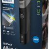 Philips Norelco Multigroom Series 5000 18 Piece, Beard Face, Hair, Body and Intimate Hair Trimmer for Men - NO BLADE OIL MG5910/49