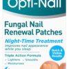 Opti-Nail Fungal Nail Renewal Patches - 21 Patches, Night-Time Treatment Improves Nail Appearance While You Sleep