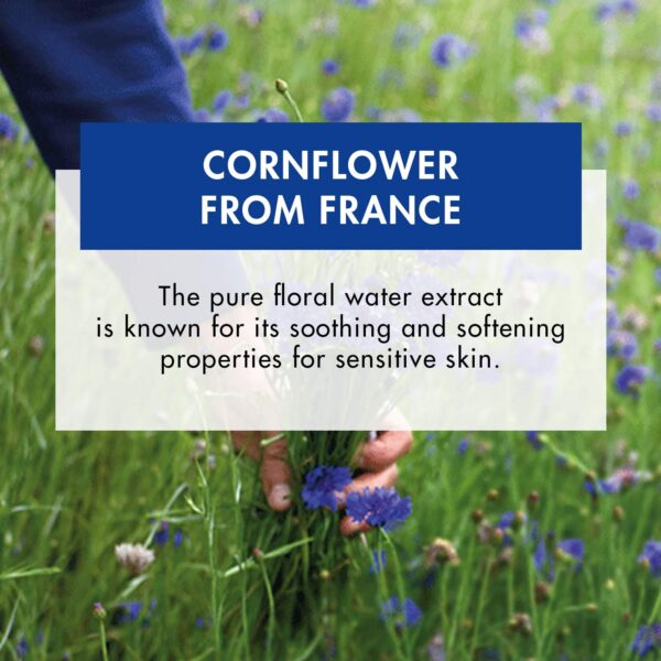 Klorane - Eye Makeup Remover With Organically Farmed Cornflower - For Sensitive Skin - Free of Oil, -Fragrance, & Sulfates - 6.7 fl. oz.