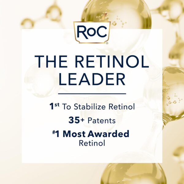 RoC Retinol Correxion Deep Wrinkle Retinol Face Serum with Ascorbic Acid, Daily Anti-Aging Skin Care Treatment for Fine Lines, Dark Spots, Acne Scars, 1 Ounce (Packaging May Vary)