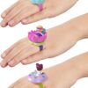 Polly Pocket Collector Dolls & Compact Playset, Heritage Ring Box 3 Pack, Keepsake Collection Jewelry Case