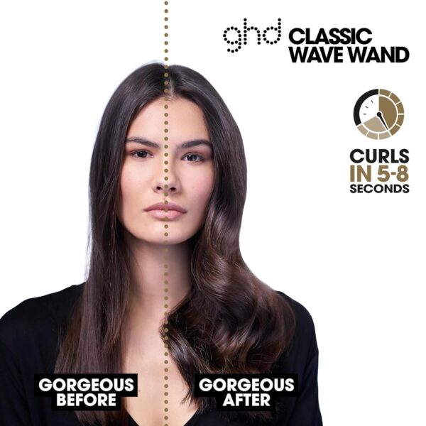 ghd Curve® Professional Hair Curling Irons & Wands | Soft Waves, Classic and Tight Curls | 0.5 –1.5 Inch Barrels’ | 365ºF Styling Temp Preventing Heat Damage + Auto Sleep Mode