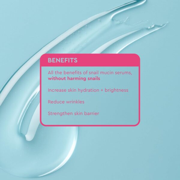 BYOMA Phyto-Mucin Glow Serum - Mucin Face Serum for Glass Skin - Plumps, Primes + Hydrates - Flawless Primer and Makeup Base - Strengthens Skin Barrier - 1.35 fl.oz