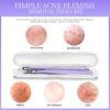 Teenitor Pimple Popper Tool Kit and Blackhead Remover Tools, Ingrown Hair Tweezers, Professional Blackhead Extractor Pimple Extractor Comedone Extractor, Black Head Remover for Face