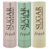 Tint, Mint and Treat Lip Kit by Fresh for Women - 3 Pc 0.07oz Sugar Lip Treatment - Rose, 0.07oz Sugar Freshening Lip Treatment - Mint Rush, 0.07oz Sugar Advanced Therapy Treatment Lip Balm