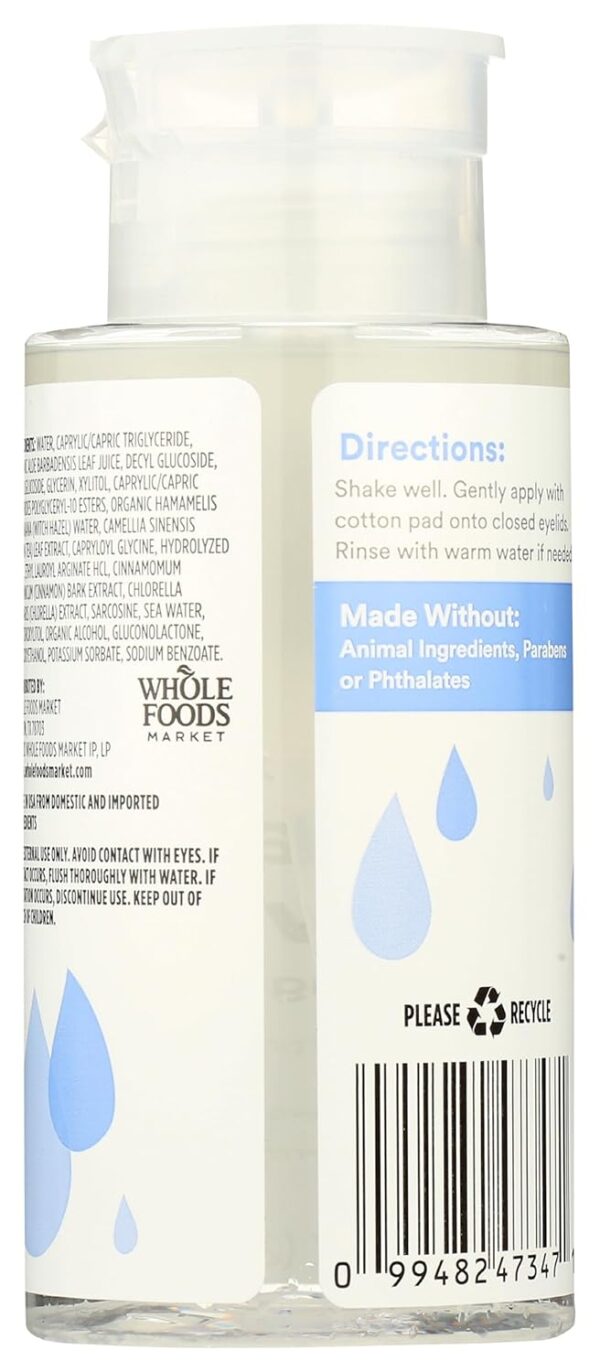 365 by Whole Foods Market, Eye Makeup Remover Waterproof, 8.45 Fl Oz