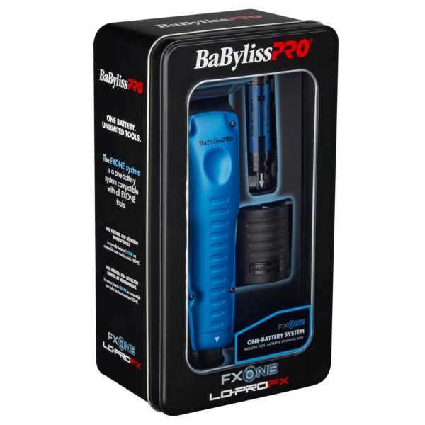 BaBylissPRO FXONE LO-PROFX Professional Cordless Clippers for Men with Interchangeable Battery