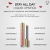 stila Stay All Day® Liquid Lipstick, Matte | Long-Lasting Color Wear, No Transfer or Bleed | Hydrating & Lightweight with vitamin E & Avocado Oil for Soft Lips, 10 Fl. Oz.