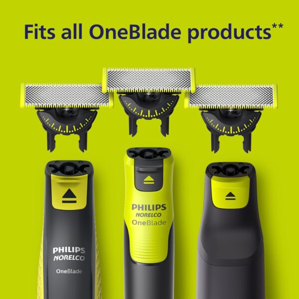 Norelco Philips OneBlade Pro 360 Face + Body, Electric Shaver, Beard Trimmer and Body Groomer, with 360 Blade Technology, 14-Length Precision Comb, Body Kit, Soft Pouch, Model QP6542/70